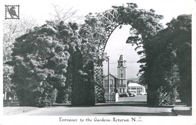 Rotorua Gardens Entrance