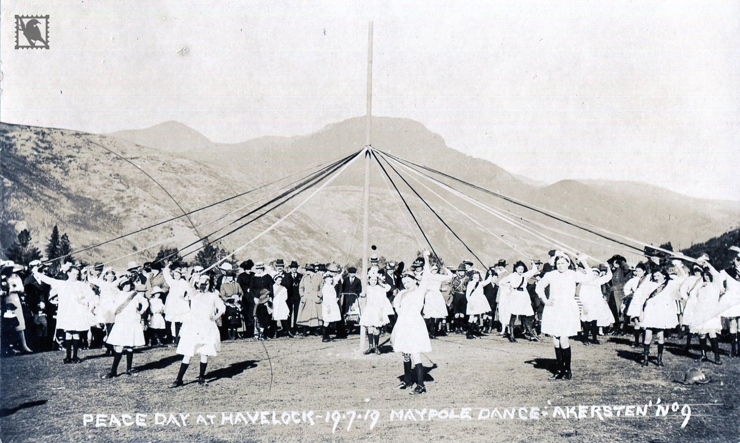 Maypole Dance at Peace Day Havelock