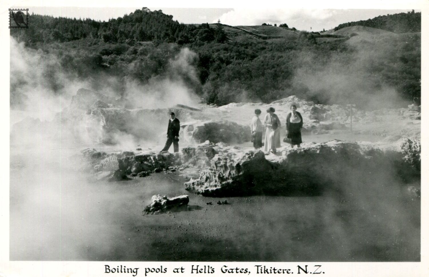 Boiling pools at Hell's Gates