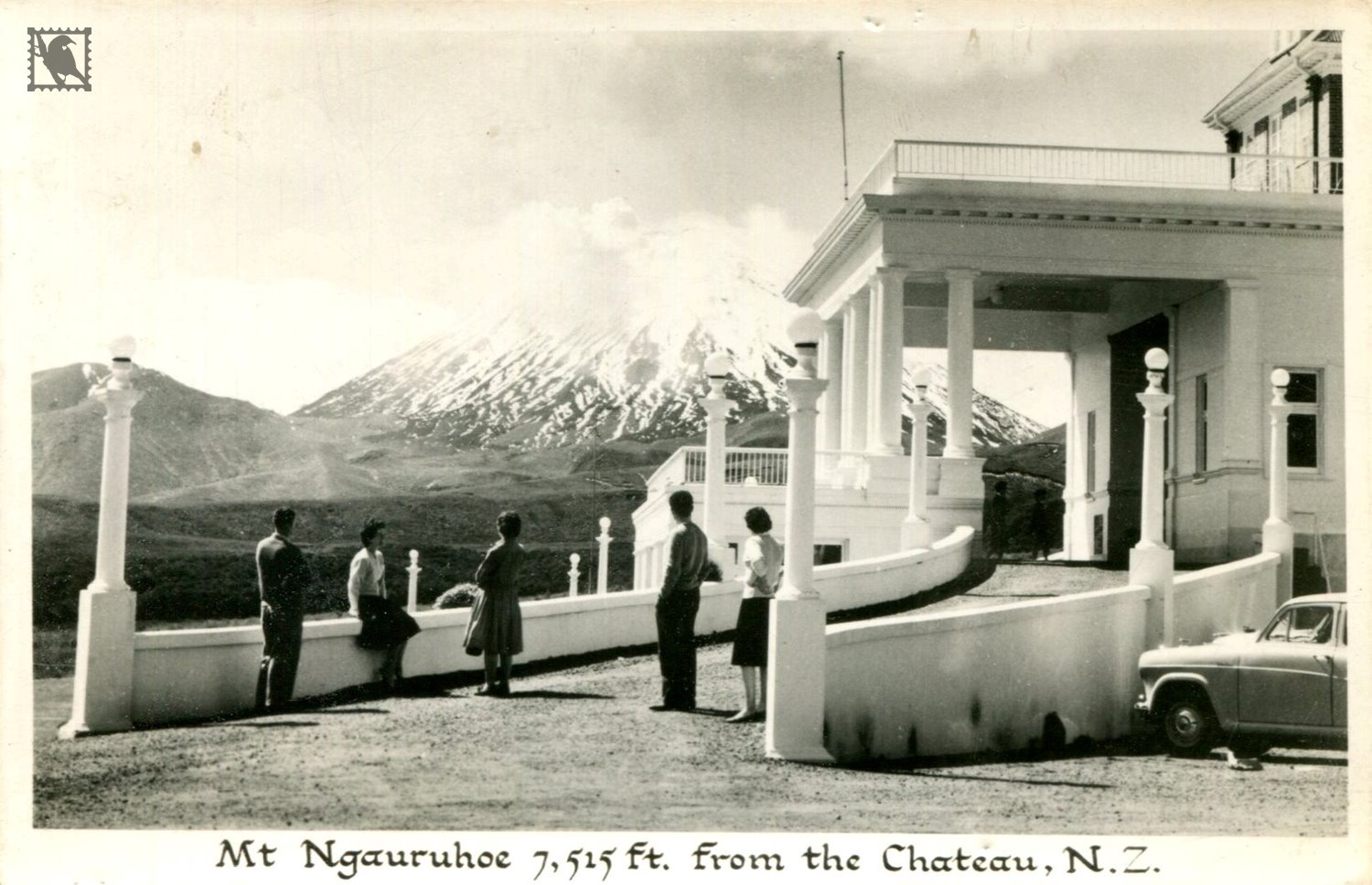 Mount Ngauruhoe from the Chateau