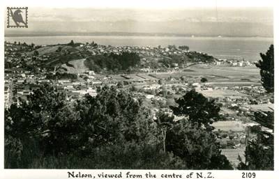Nelson from the Centre of New Zealand