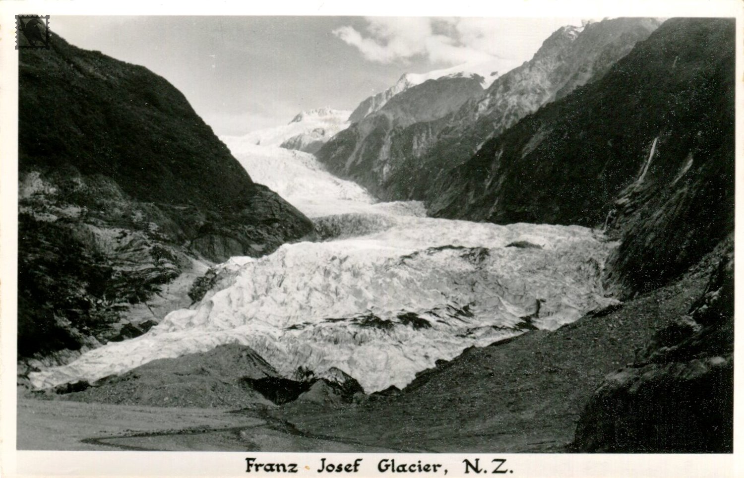 A close Up View of Franz Josef Glacier