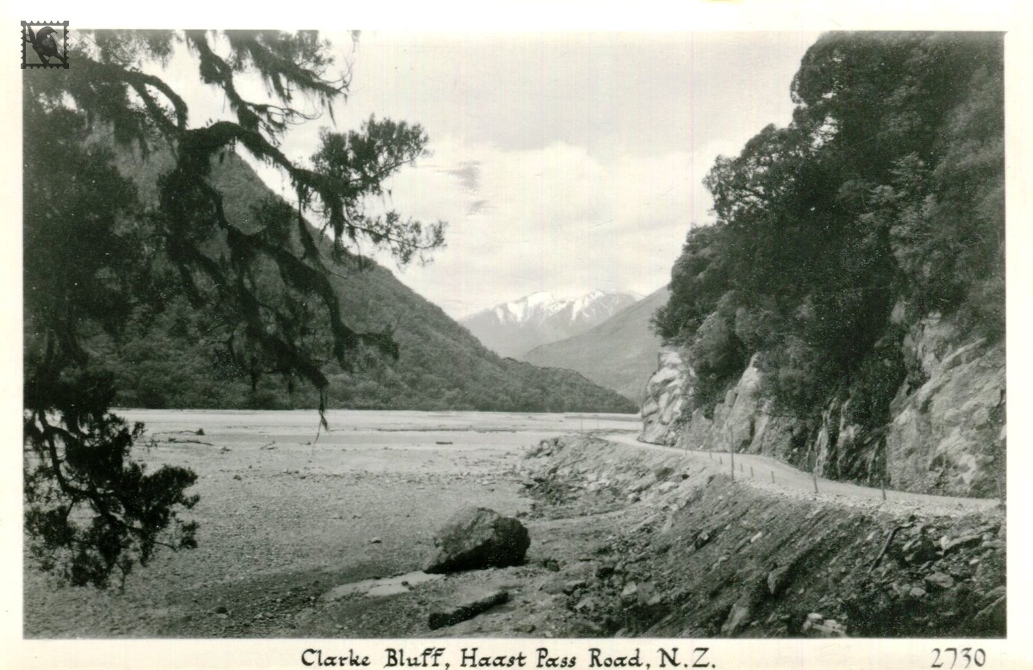 Clarke Bluff - Haast Pass Road