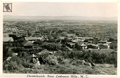 Christchurch from Cashmere Hills