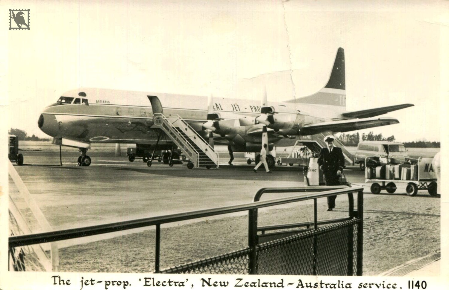 Christchurch Airport - The Jet-Prop "Electra"
