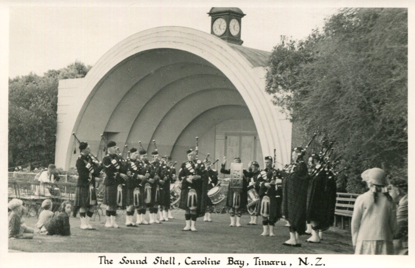 Timaru The Sound Shell Caroline Bay