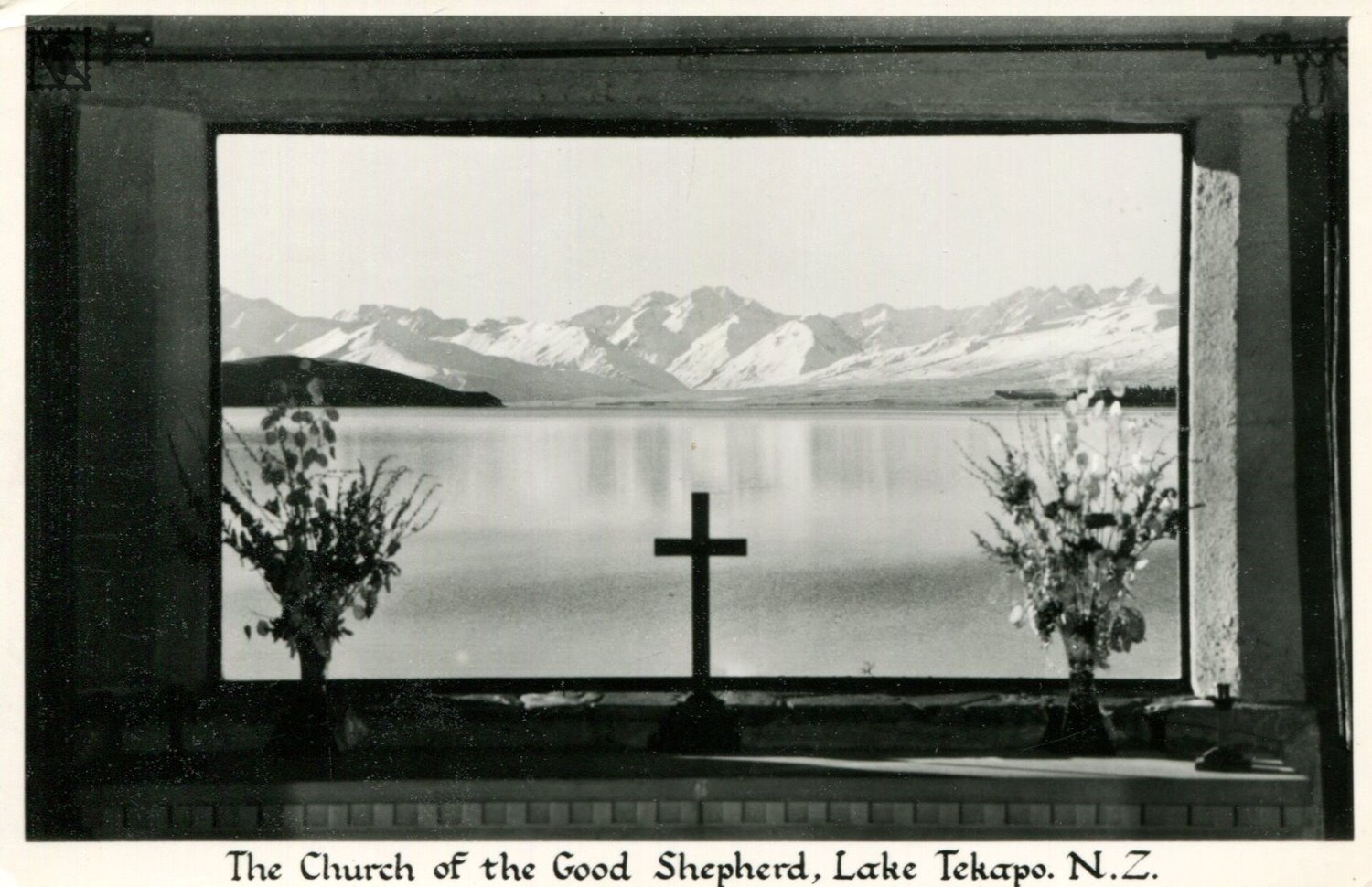 Tekapo Interior of The Church of the Good Shepherd