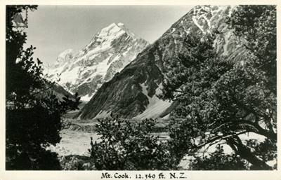 Mount Cook - View of