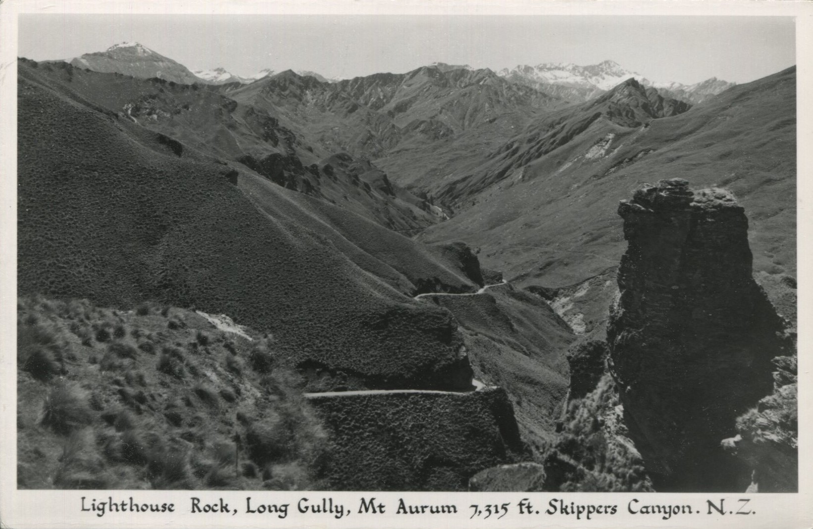 Queenstown-Lighthouse Rock, Long Gully, Skippers Canyon