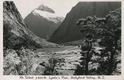 Fiordland - Mt Talbot, Lyttle's Flat, Hollyford Valley