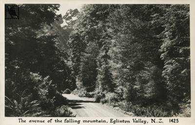 Fiordland - Eglinton Valley - The Avenue Of The Falling Mountain