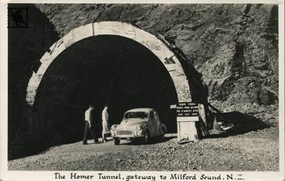 Fiordland - The Homer Tunnel Entrance